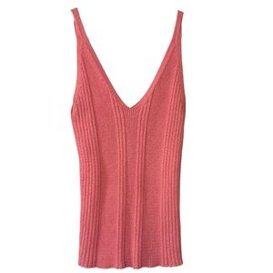 EUC Anthropologie Coral Ribbed Camisole